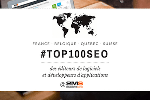 Top100 SEO pays francophones - éditeurs de logiciels