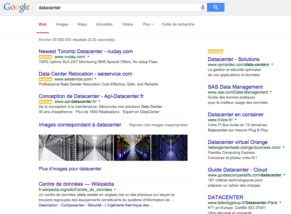 SERP datacenter_referencement marketing international editeur de logiciel