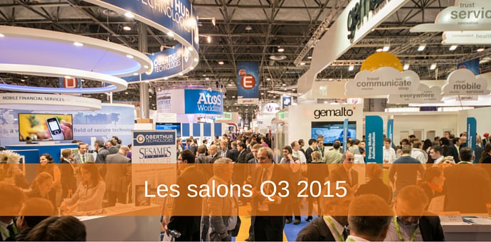 salons q3 2015 pour editeurs de logiciels