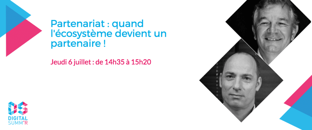 conférence 2MSens au Digital Summ'R : partenariat, quand l'écosystème devient un partenaire !