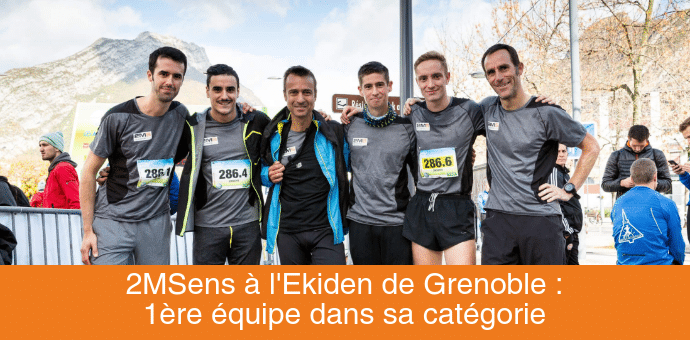 2MSens à l'Ekiden de Grenoble