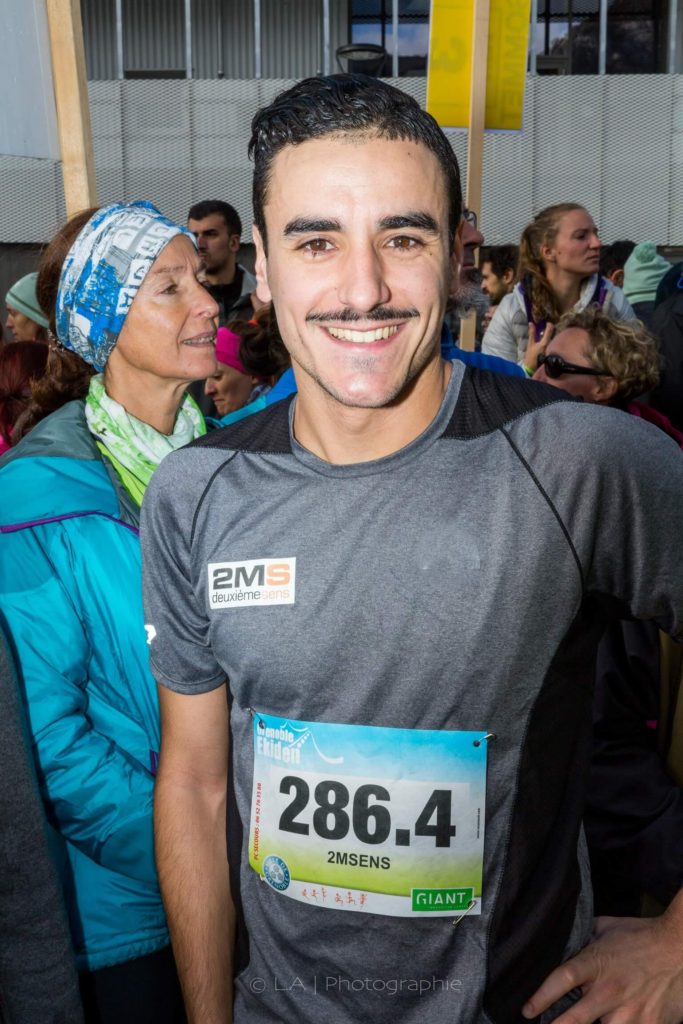 Bryan Cantero avant de s'élancer sur son 10km © Crédits photos Alain Lamour